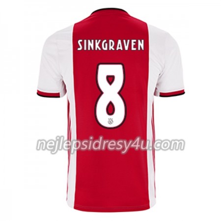 Fotbalový Dres AFC Ajax Daley Sinkgraven 8 Domácí 2019/20